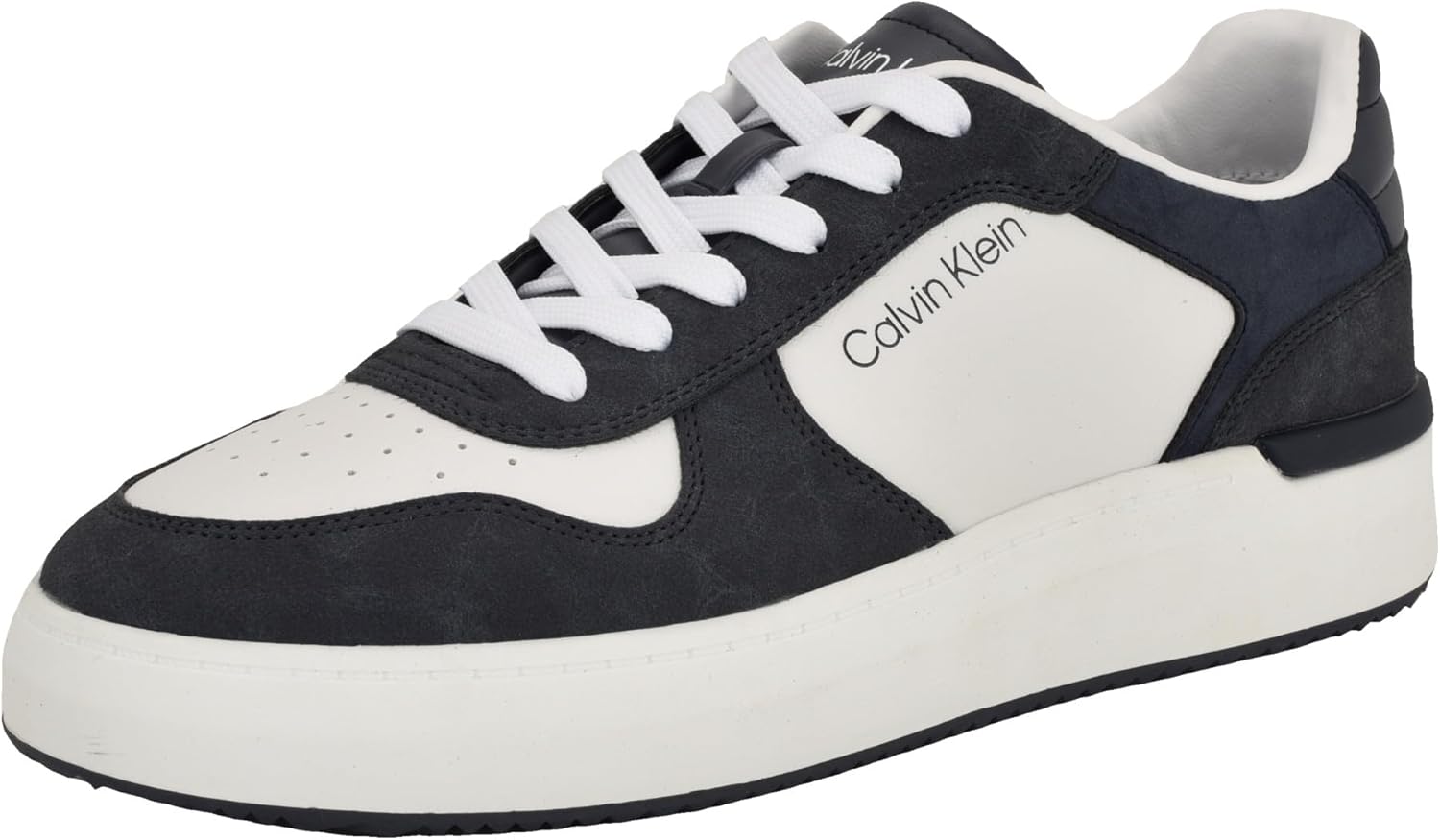 Кроссовки Calvin Klein Mens Brayton, белый/голубой/светло-голубой