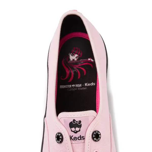 

Кроссовки Womens Monster High x Keds Point Platform Sneaker, цвет Pink/Black