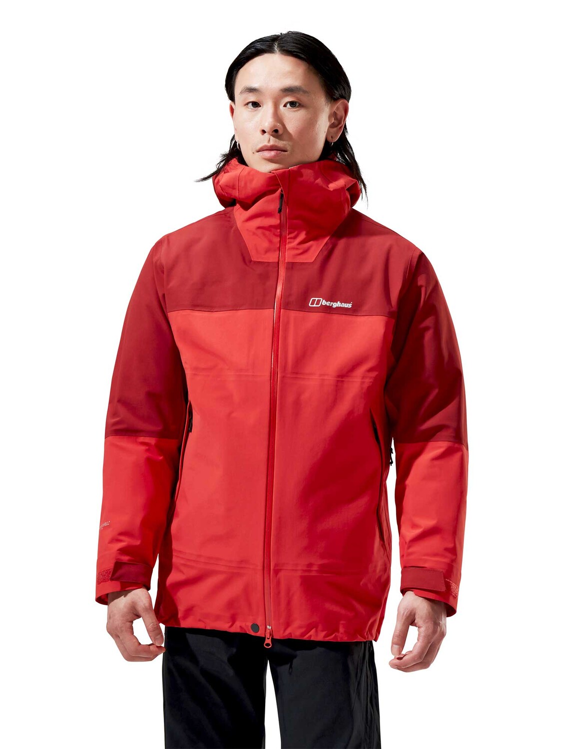 

Куртка Berghaus M HIGHLAND STORM 3L WTRPRF JKT, красный