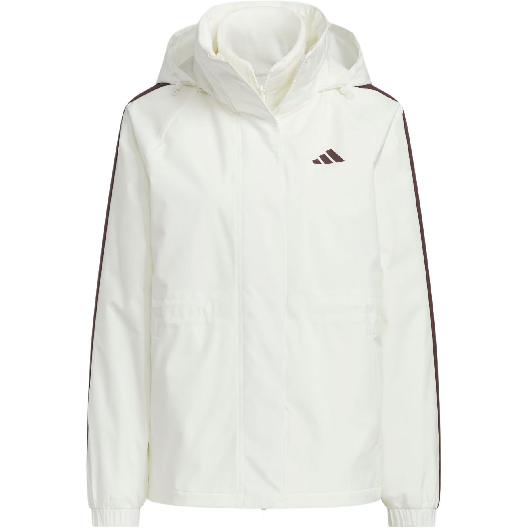 

Техническая куртка 3в1 women's Adidas, белый/темно-коричневый