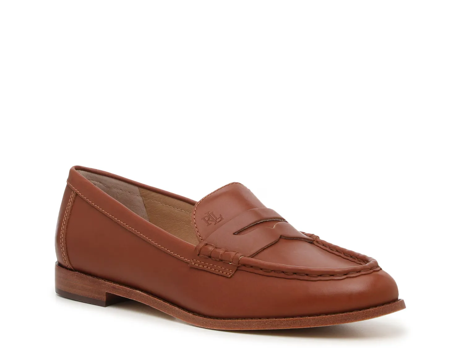 

Лоферы Wynnie Penny Loafer Lauren Ralph Lauren, цвет cognac