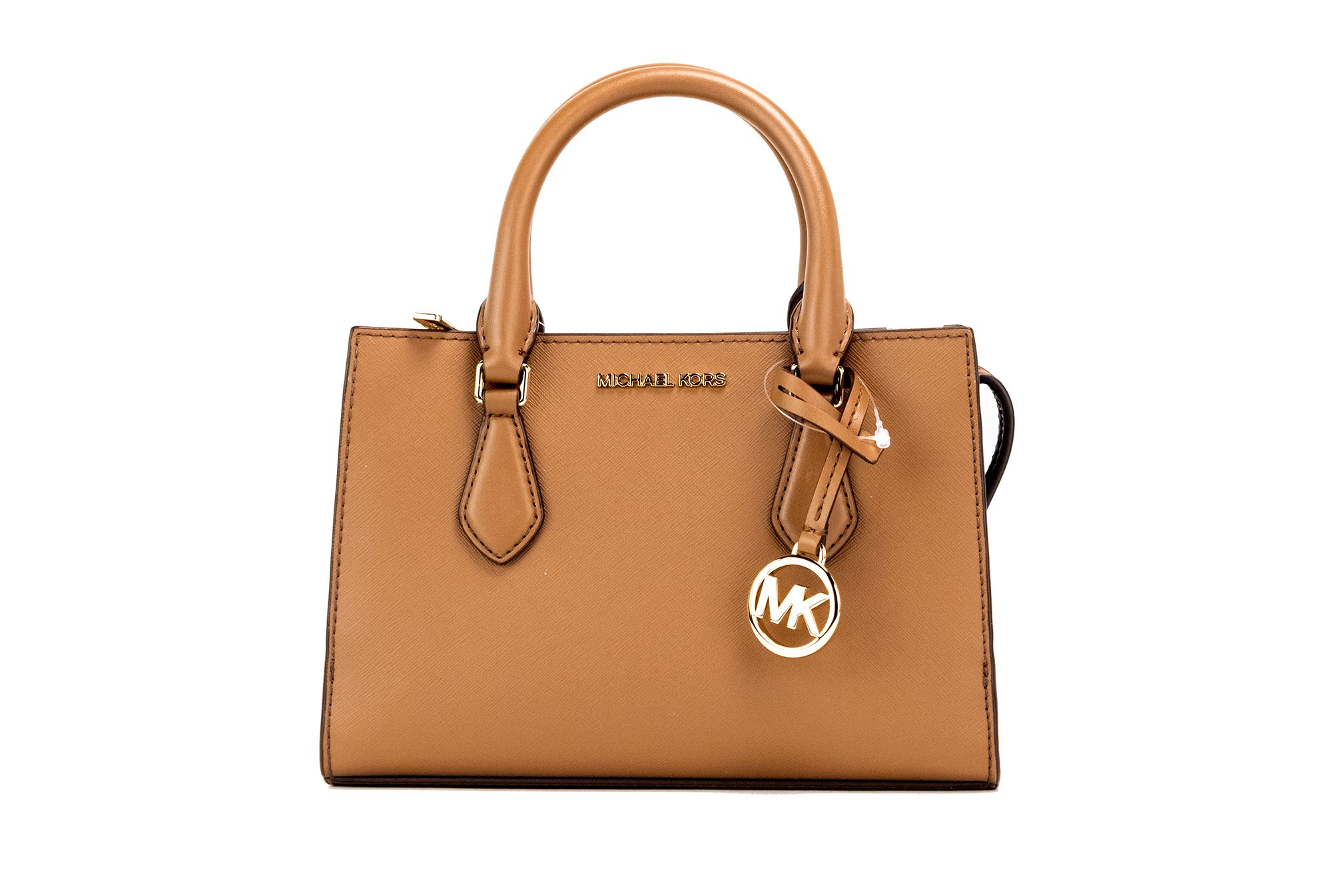 

Сумка-портфель Sheila Small Luggage из искусственной кожи Vegan с центральной молнией Michael Kors