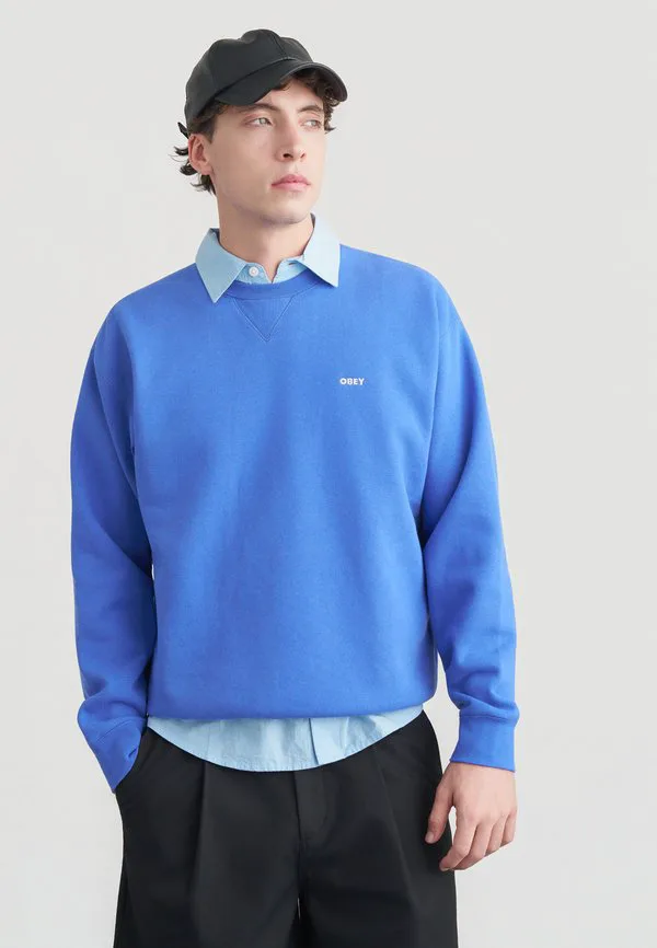 

Толстовка established works bold crew Obey Clothing, Electric Indigo, Фиолетовый, Толстовка established works bold crew Obey Clothing, Electric Indigo