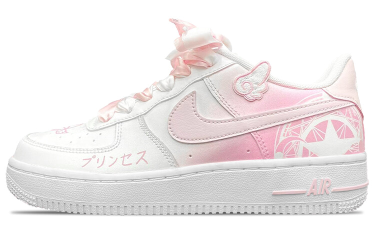 

Кроссовки Nike Air Force 1 Skateboard Shoes Women's Low-Top White Pink