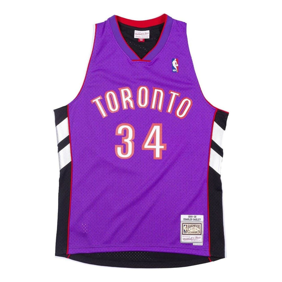 

Джерси Mitchell & Ness x NBA Toronto Raptors 1999-00 Swingman Jersey 'Charles Oakley 34', фиолетовый