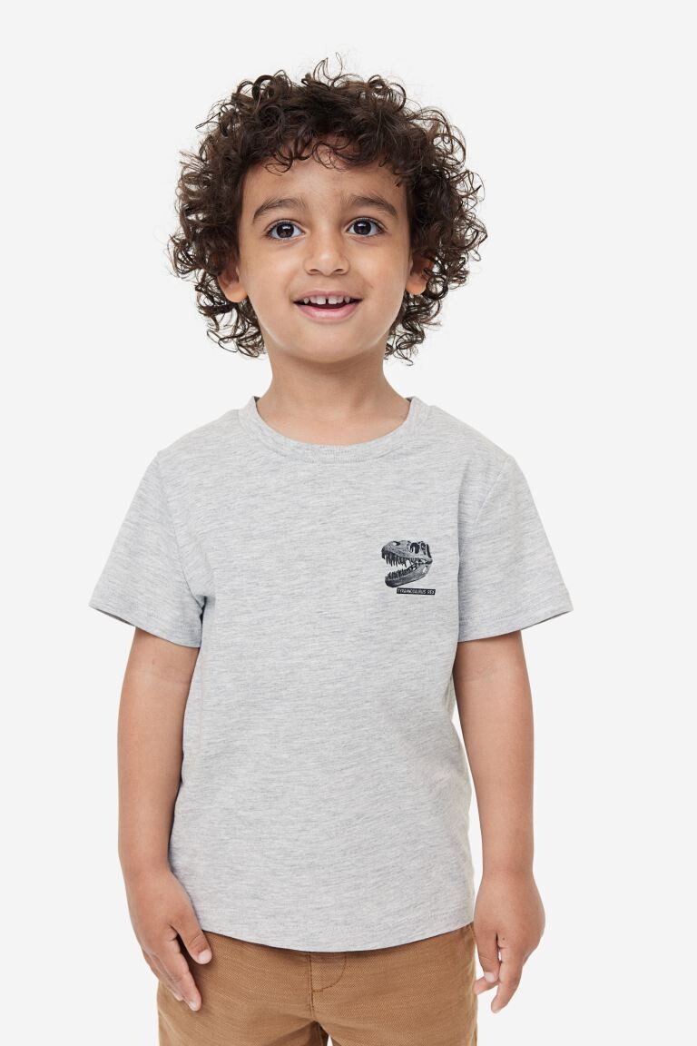 

Хлопковая футболка H&M
