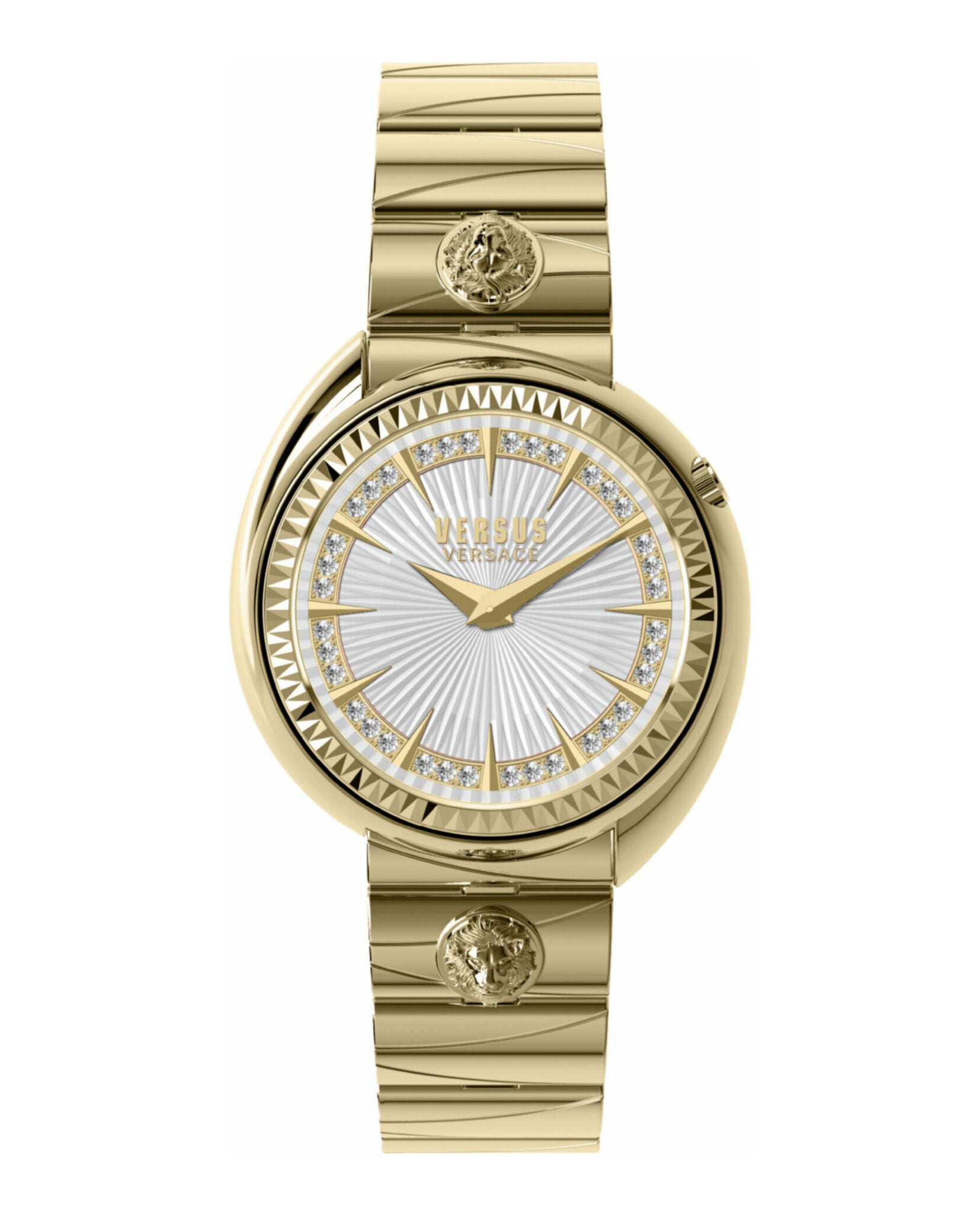 

Часы Tortona Crystal Versus Versace, золотой/золотой/серебряный