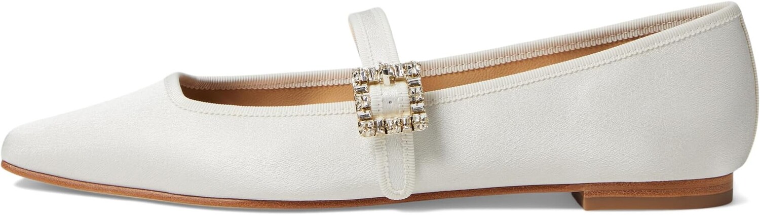 Туфли на плоской подошве Badgley Mischka Brystol, цвет Ivory — фото 4