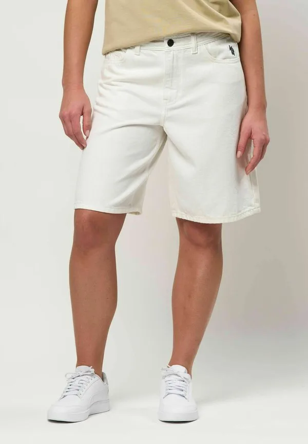 Джинсовые шорты uwlexa U.S. Polo Assn., White