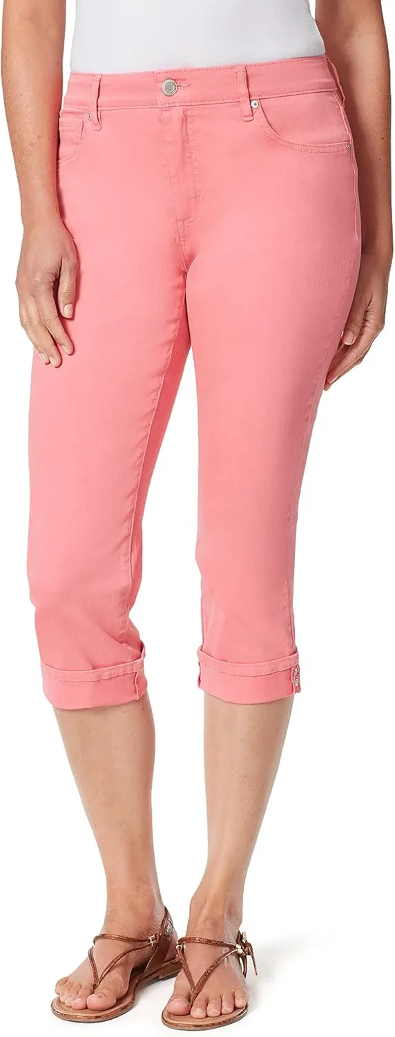 

Bandolino Mandie High Rise Straight Capri для женщин Plus Size