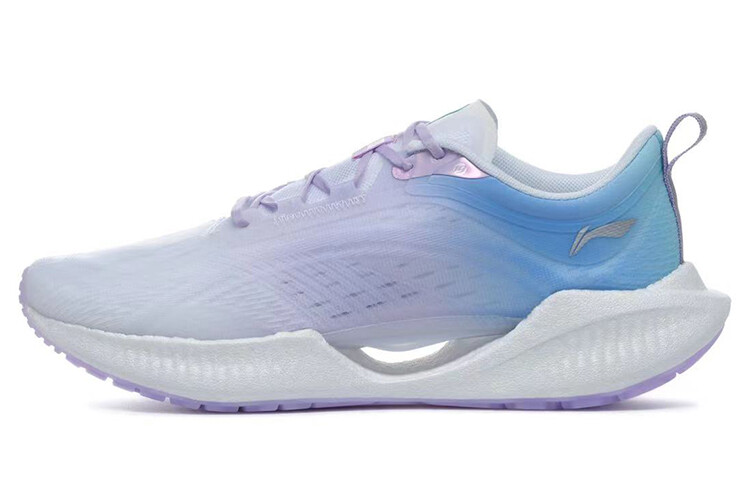 

Кроссовки Super Light 19 женские с низким верхом, синие/фиолетовые Lining