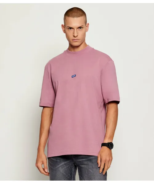 

Футболка нерос Regular fit Hugo Blue, розовый