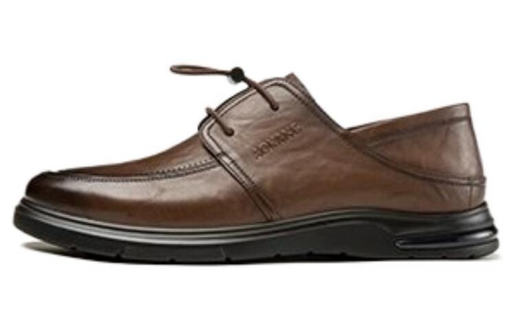 

Туфли Men"s Casual Men Low-Top Brown Aokang