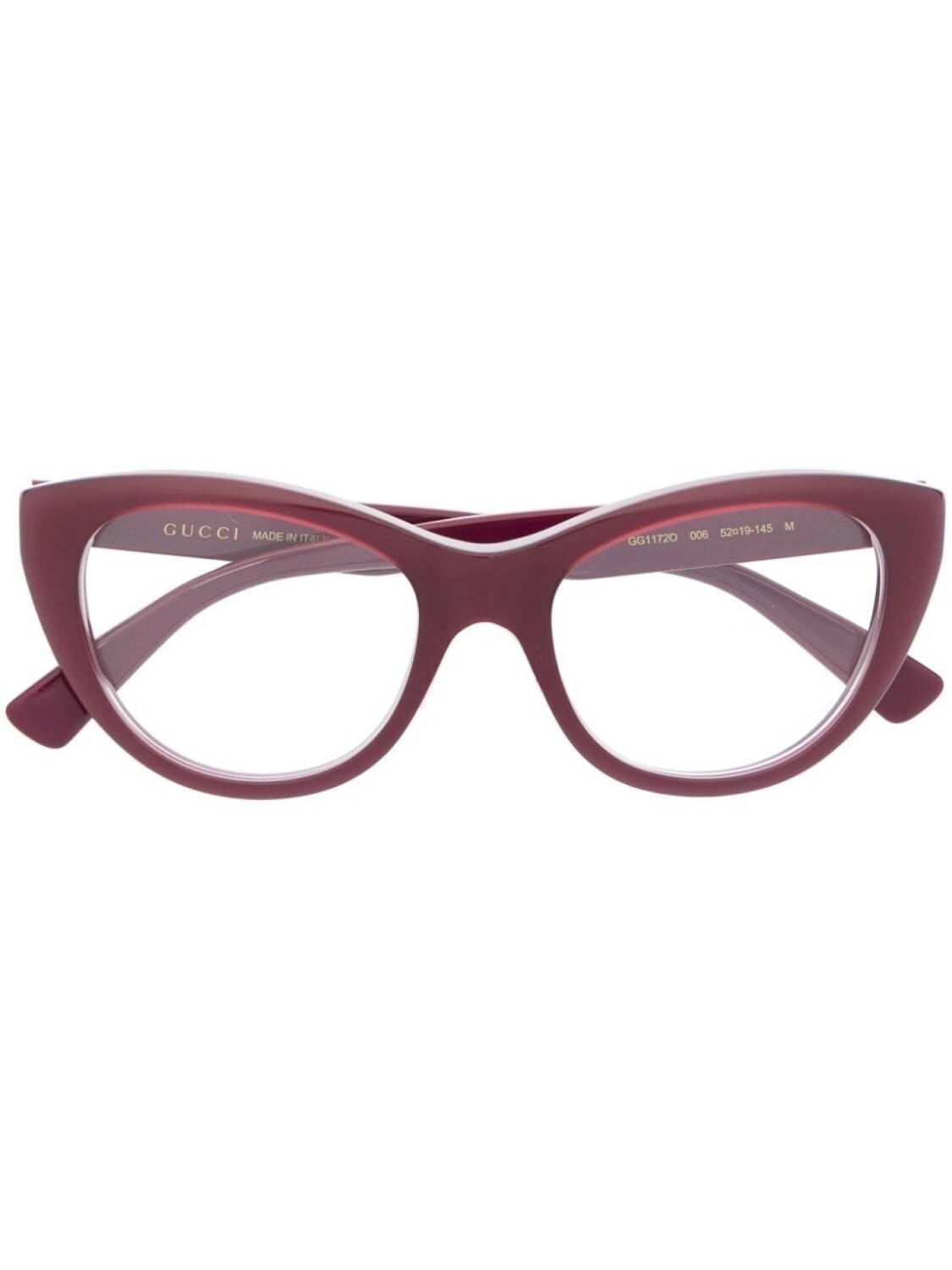 

Gucci Eyewear очки с логотипом, фиолетовый