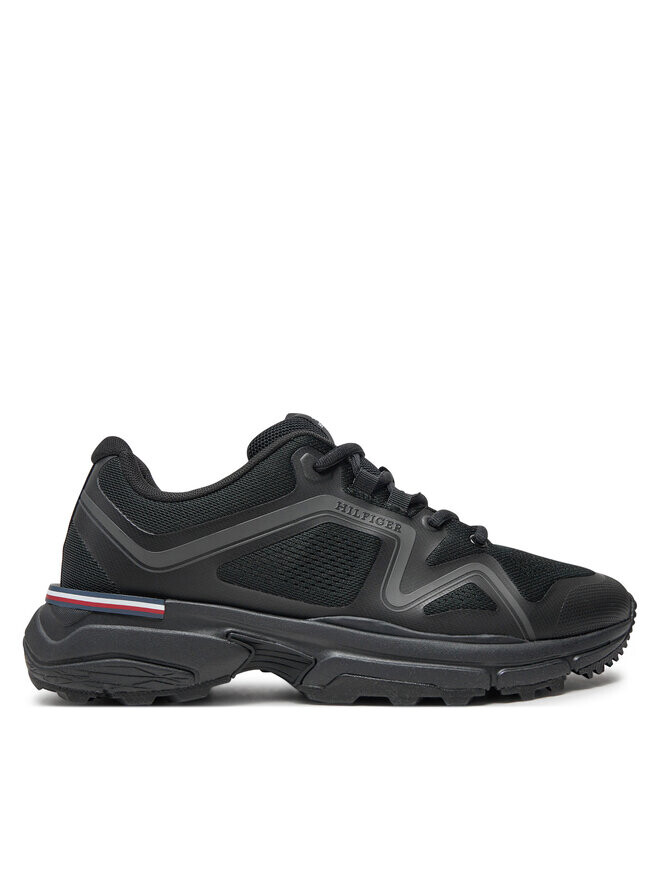 

Кроссовки Tommy Hilfiger M Runner Tech Knit, черный