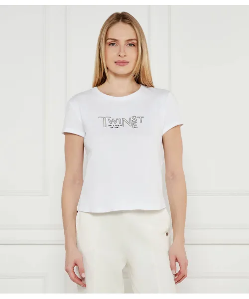 

Футболка Regular fit Twin-Set, белый