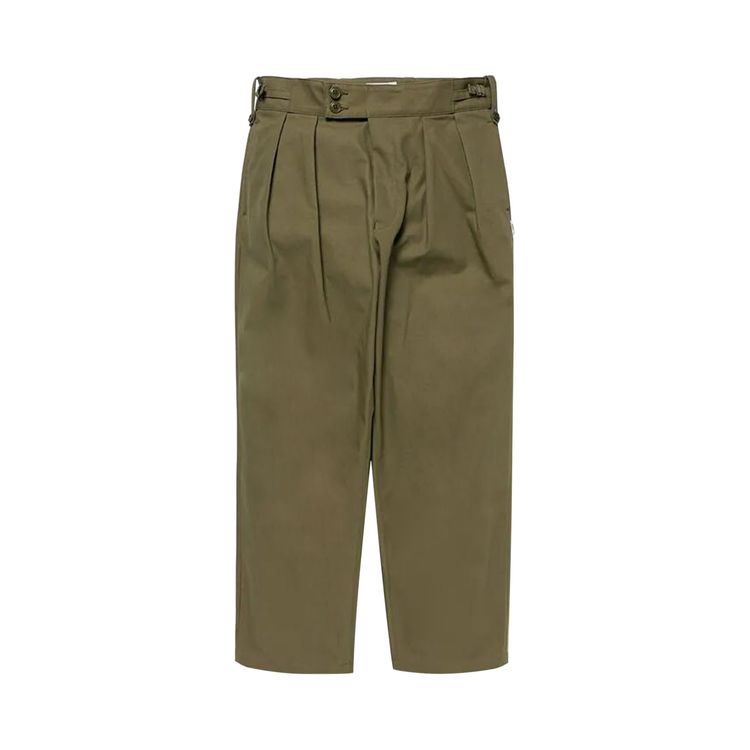 

Брюки WTAPS Lez Gluca Trousers 'Olive Drab', зеленый