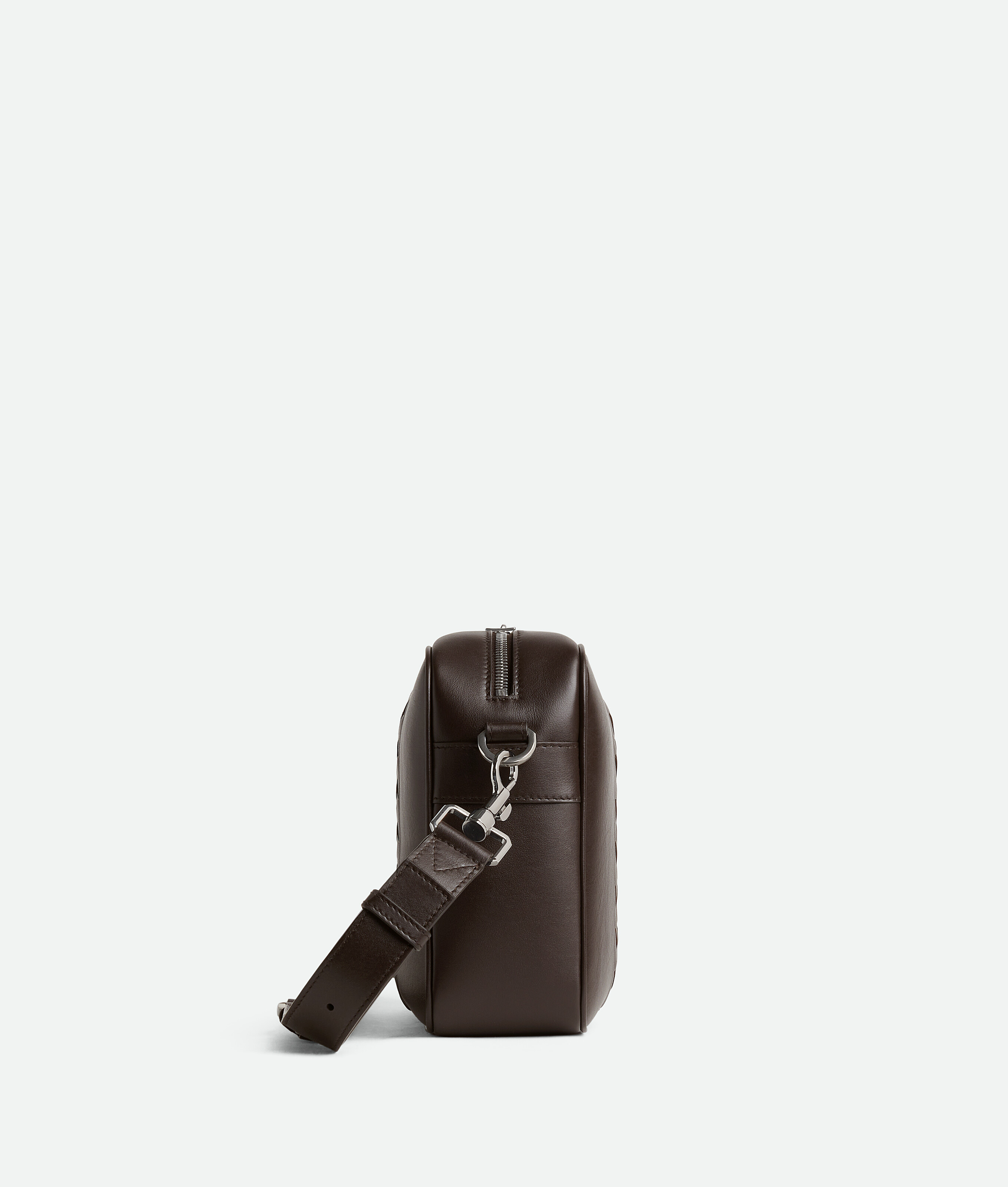 Сумка-камера intrecciato BOTTEGA VENETA, старое дерево/помадка — фото 4