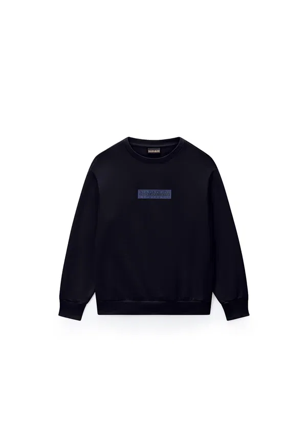 Худи с принтом Unisex Napapijri Marine, синий — фото 4