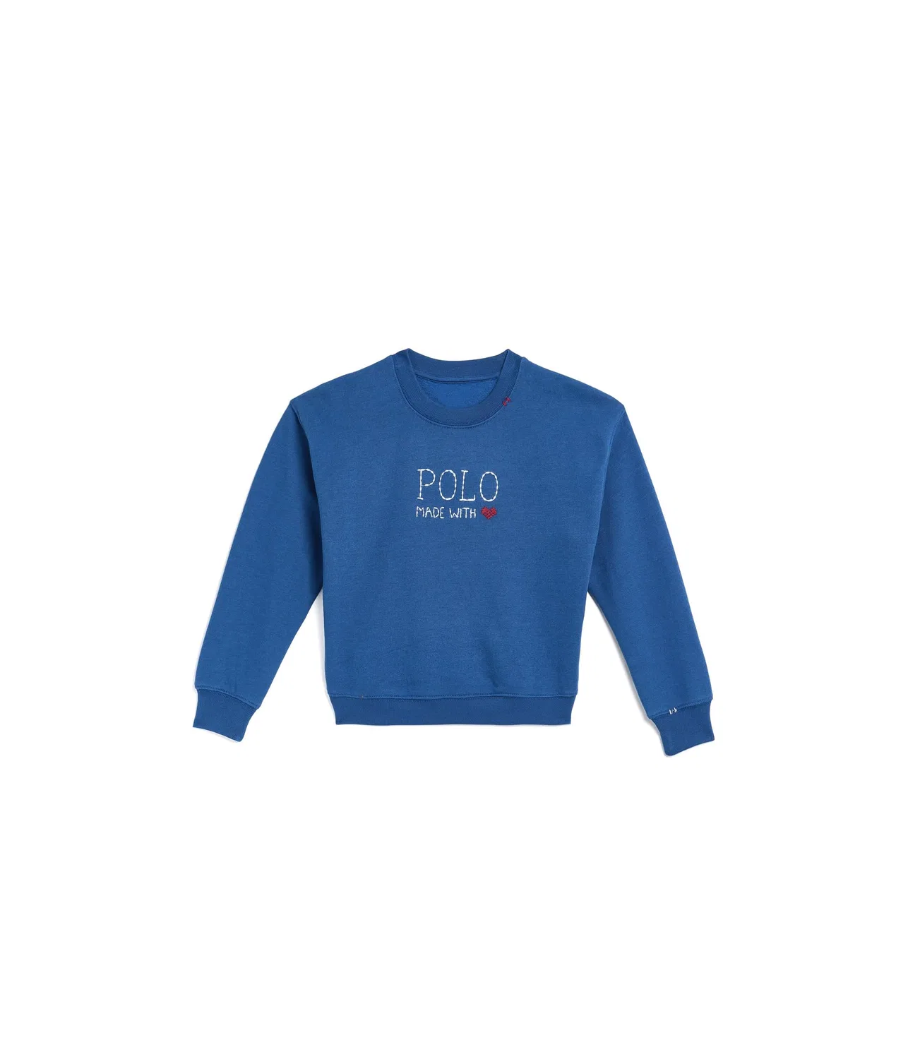 Флисовая толстовка с логотипом (для малышей/детей младшего возраста) Polo Ralph Lauren Kids, Dusty Azure