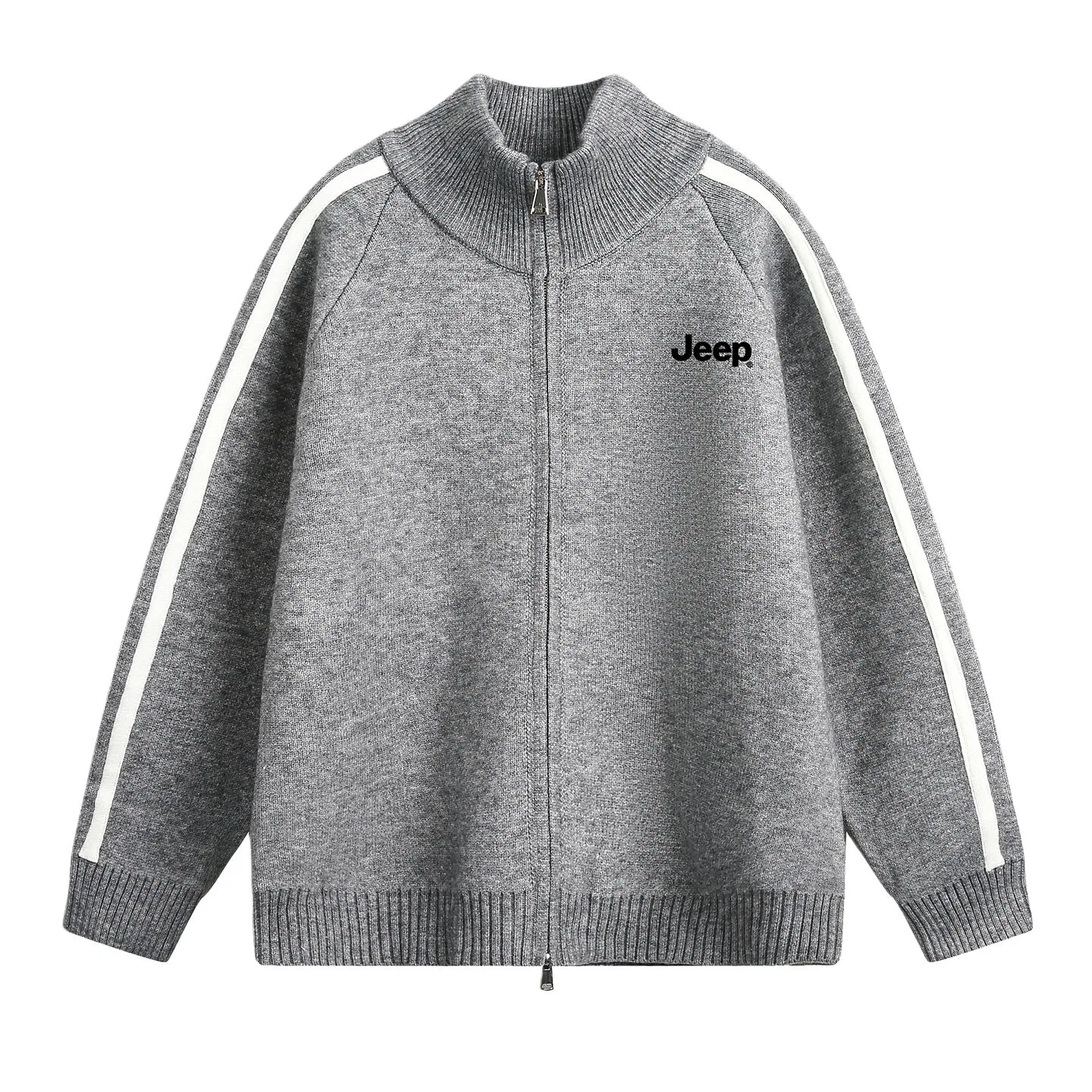Детский свитер с высоким воротником, утепленный Jeep, Dark Gray — фото 3