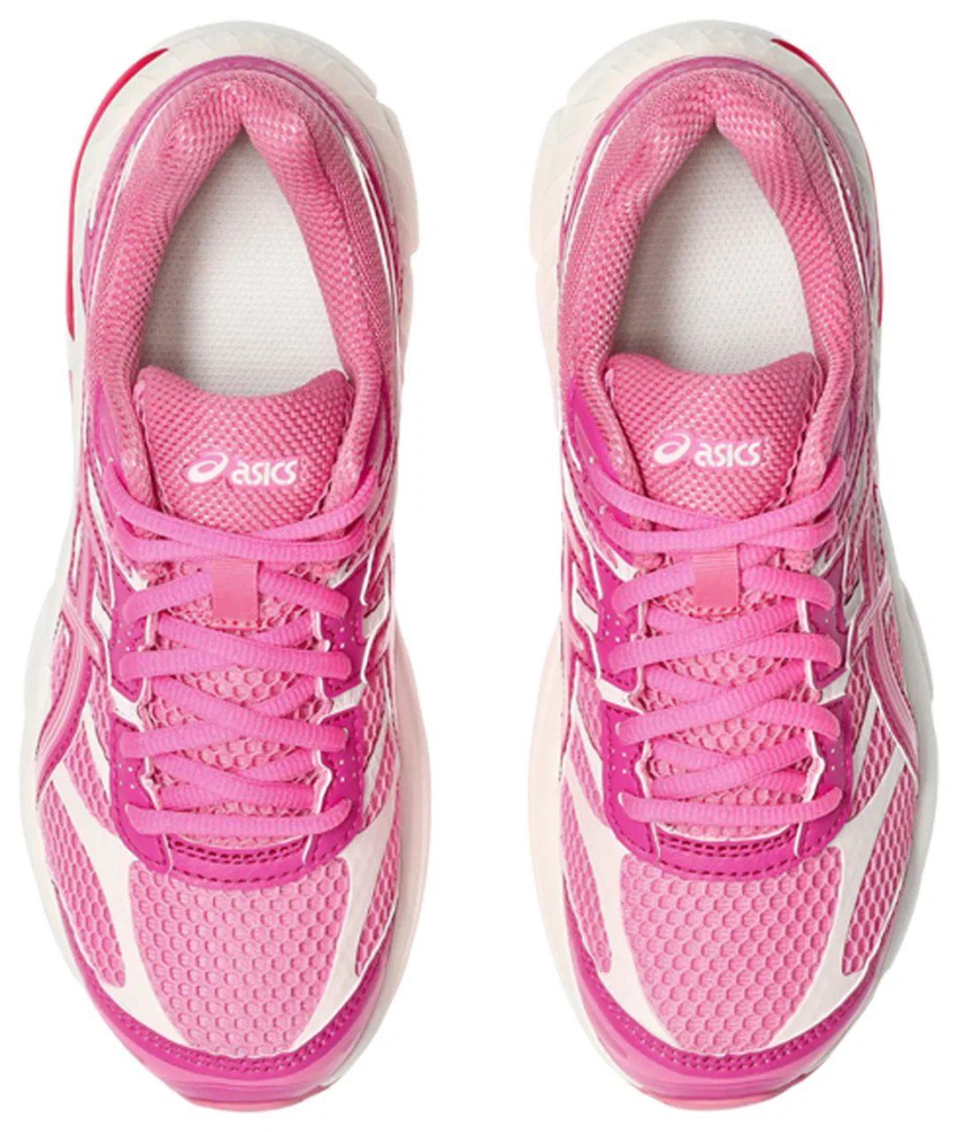 Детские кроссовки для девочек с технологией GEL ASICS GEL-Cumulus 16, Pink/White — фото 4