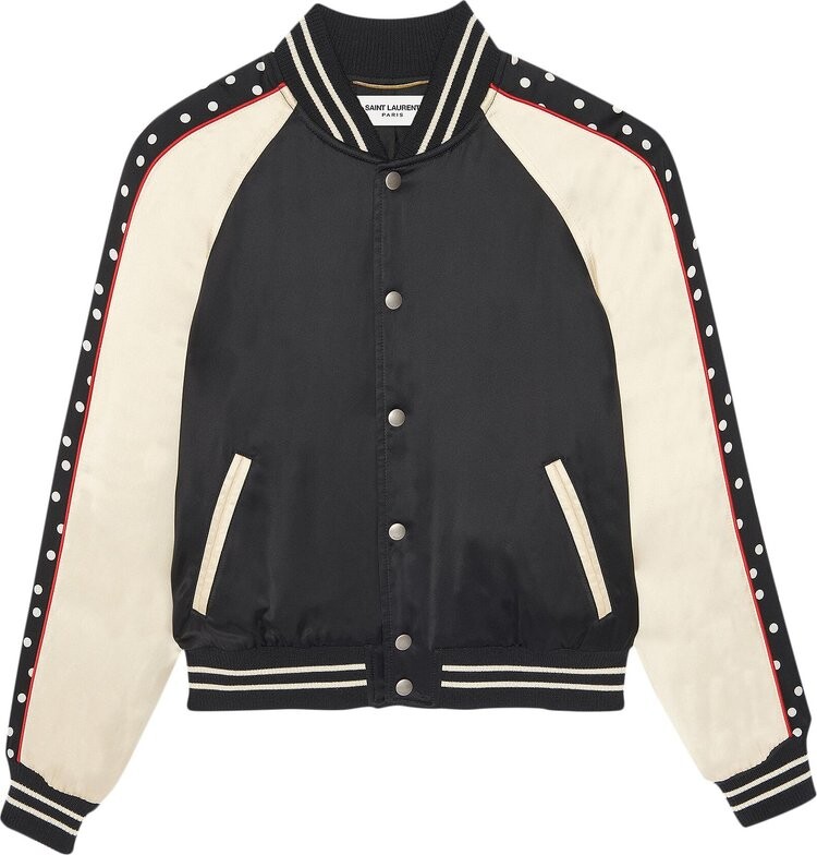 

Куртка Saint Laurent Teddy Jacket 'Noir', черный