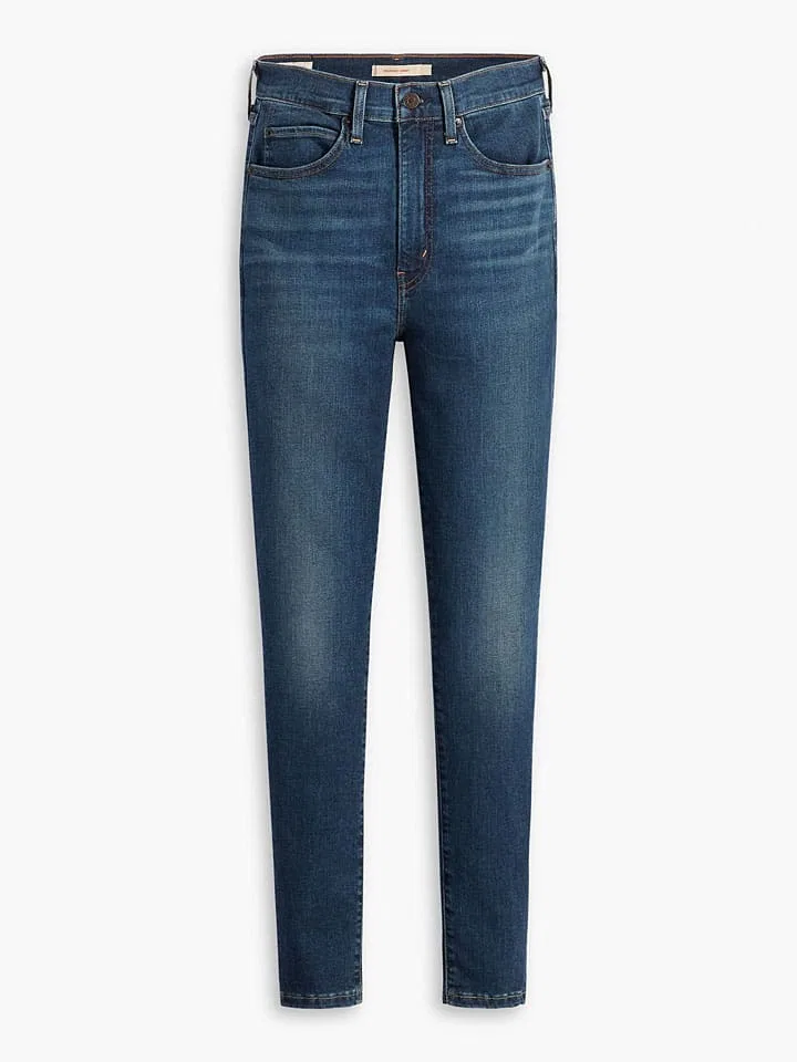 Женские джинсы скинни Levi's, Blue — фото 4