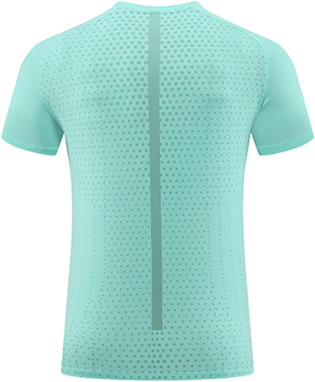 Мужская спортивная футболка с быстросохнущей технологией, Light Green — фото 4