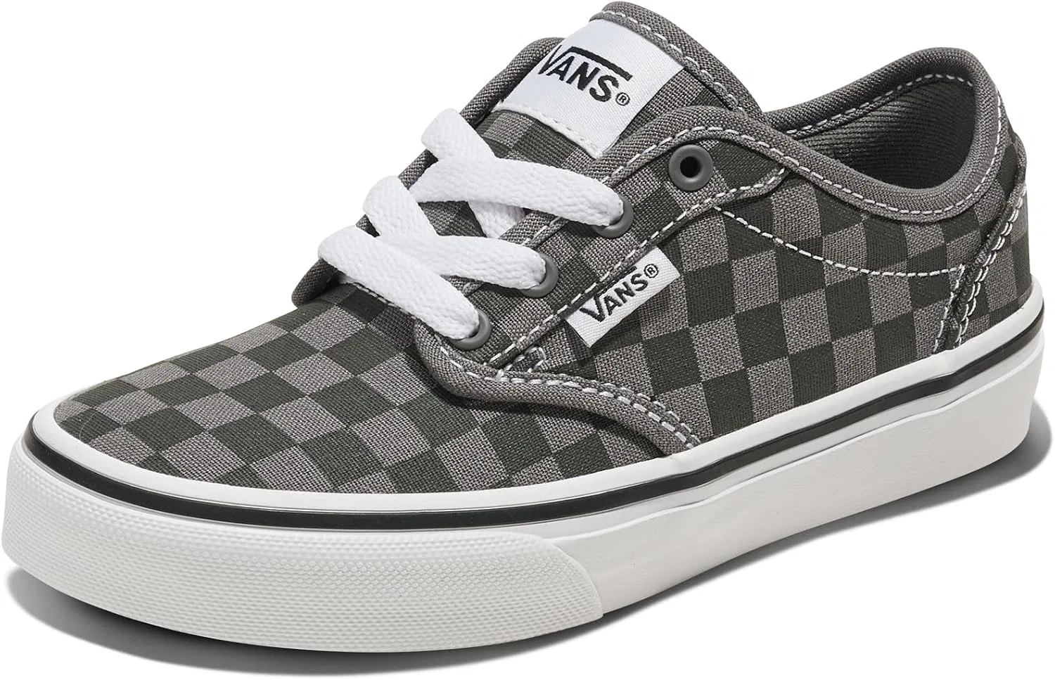 Детские кроссовки для мальчиков Atwood Vans, Tonal Check Faded Black