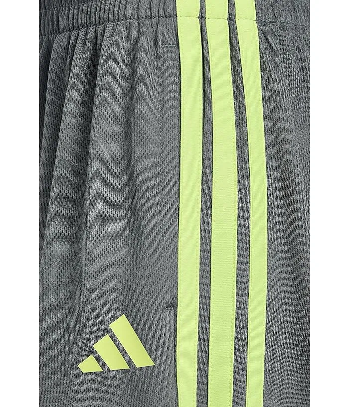 Шорты с тремя полосками Essentials 3-Stripe Adidas Kids, Light Blue — фото 3
