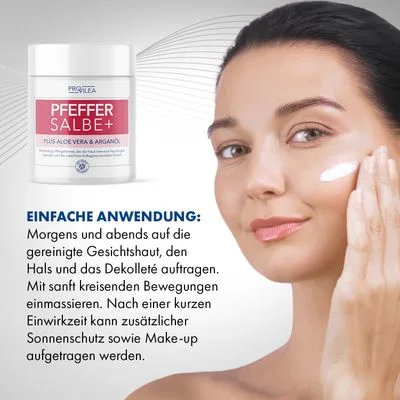 Крем для лица SPF MAYPRODUCTS Tagescreme provilea pfeffersalbe — фото 4