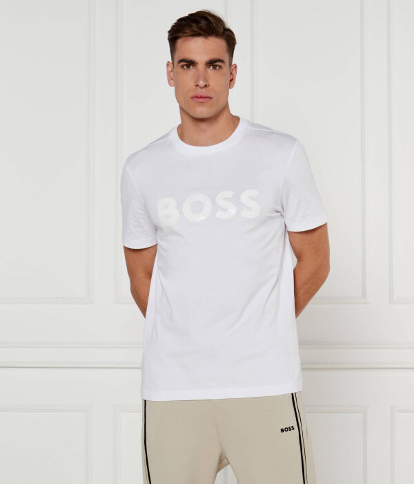 

Футболка Boss Green Mirror Regular Fit, белый