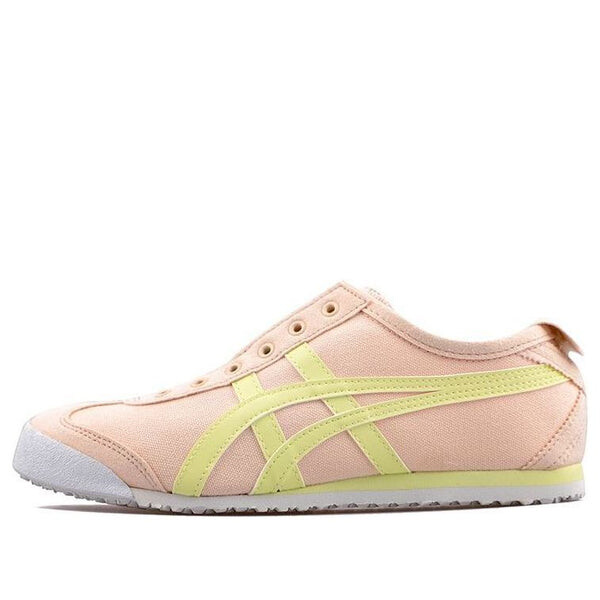 

Кроссовки Onitsuka Tiger Mexico 66 Slip On, светло-розовый/желтый