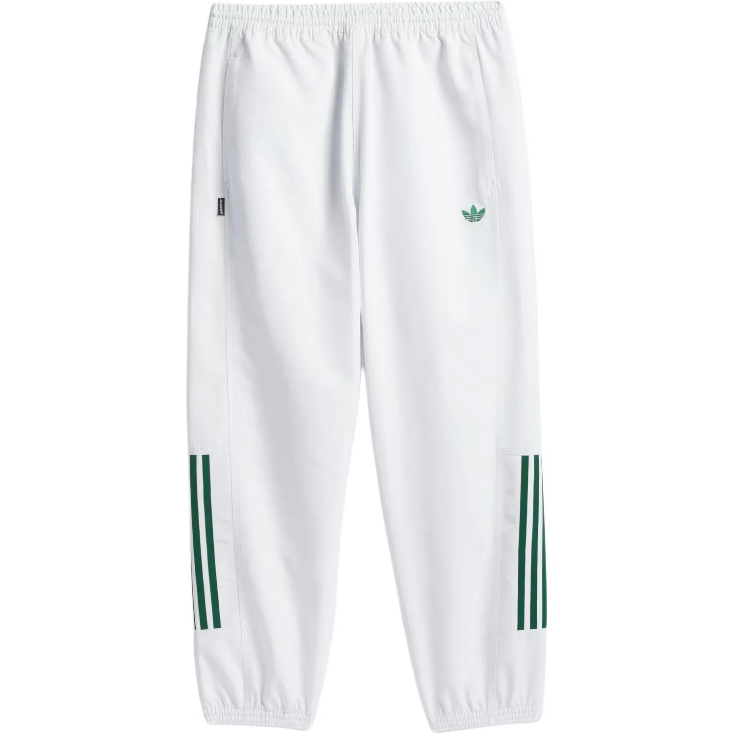 Спортивные брюки с принтом Skateboarding Gatsele Track Pants Adidas Originals, Crystal White/Dark Green