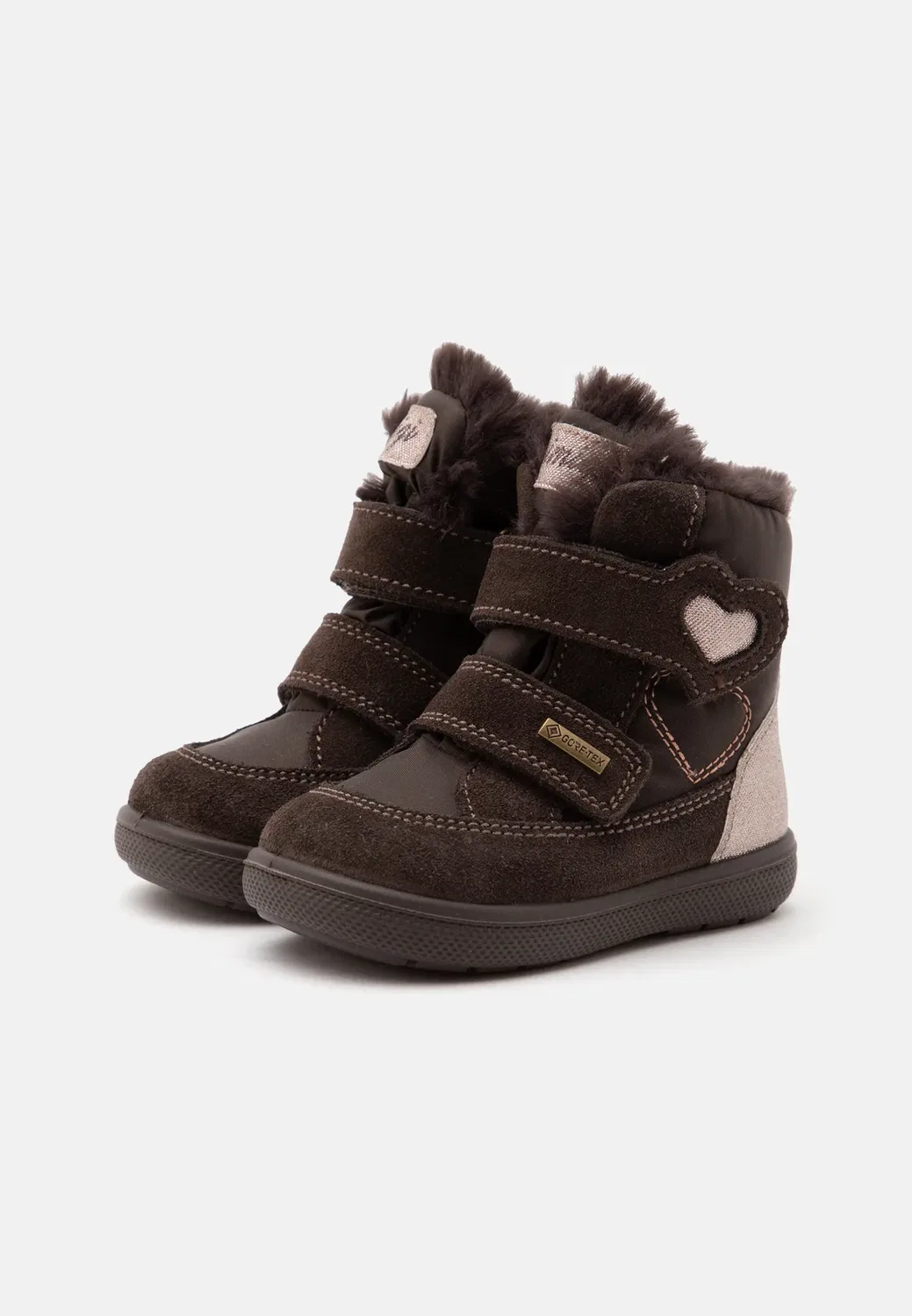 Goretex snorky - детская обувь Primigi, Coffee Brown — фото 2
