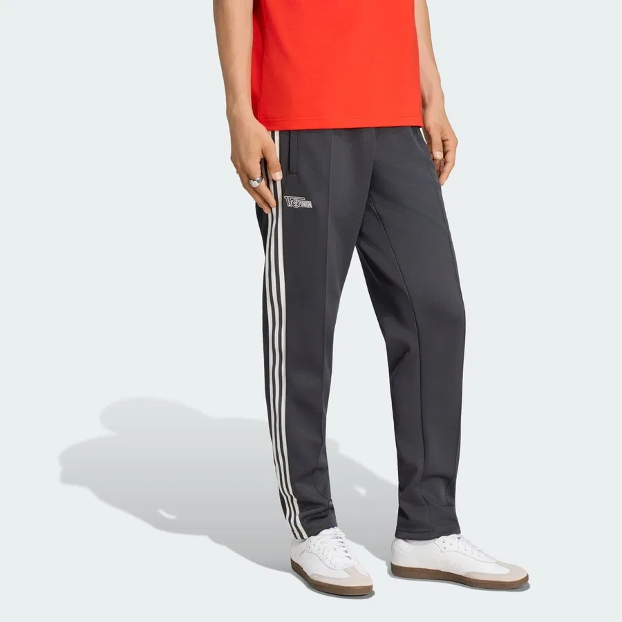 Спортивные брюки ADIDAS PERFORMANCE Tapered Workout Pants в цвете антрацит — фото 2