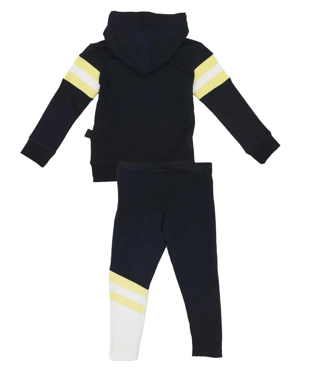 Детский спортивный костюм для девочек с капюшоном, модель Basic Line, Leone 1947 Apparel, Schwarz