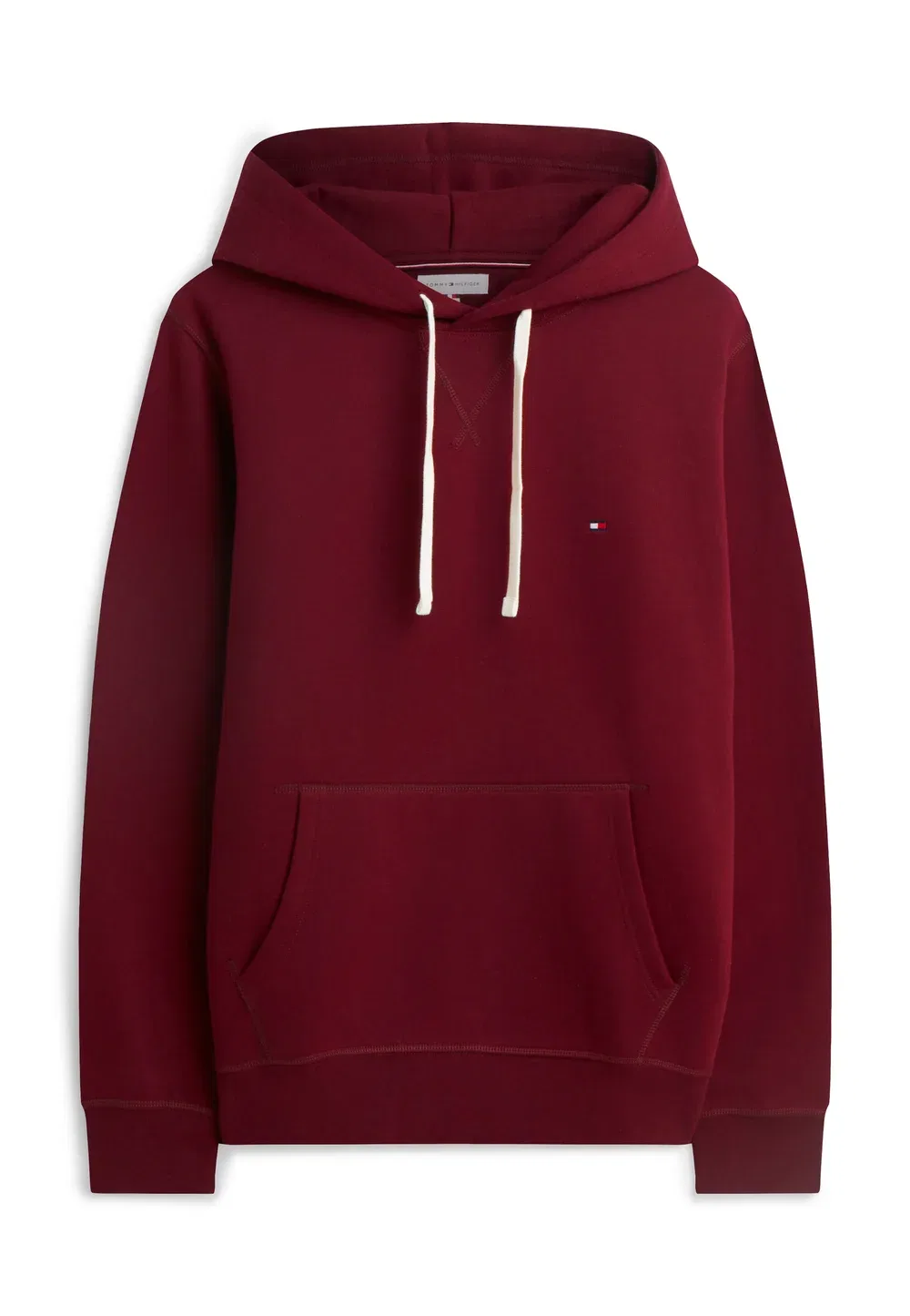 Сезонная толстовка - худи Tommy Hilfiger, Burgundy — фото 4