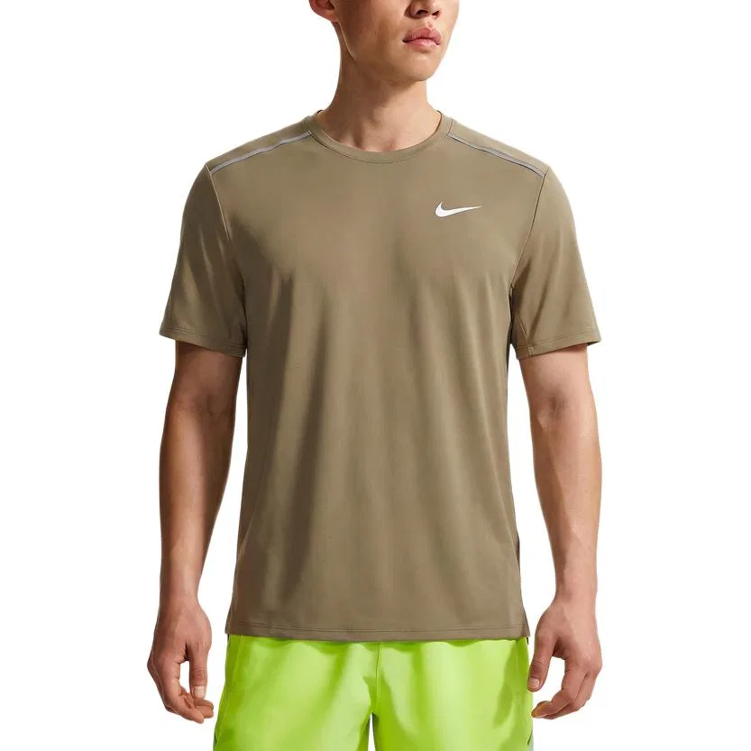 Футболка хлопковая Miler, Nike, Light Khaki Brown