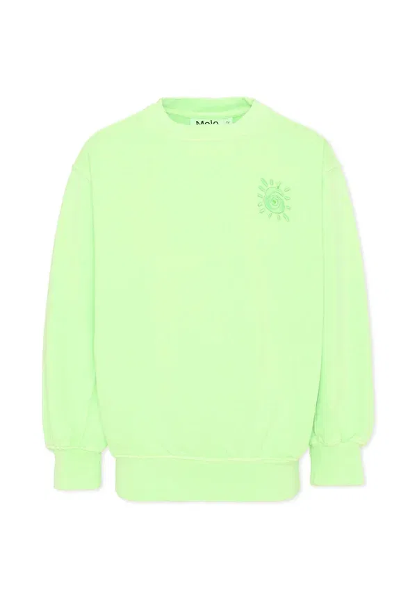 Свитшот хлопковый Sweatshirt Molo, Green, зеленый