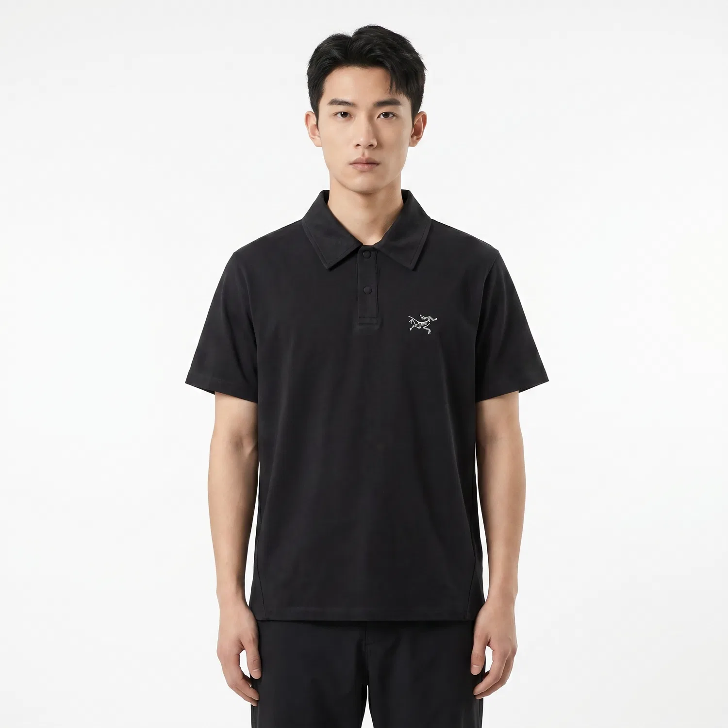 Футболка поло Arcteryx Unisex Black — фото 4