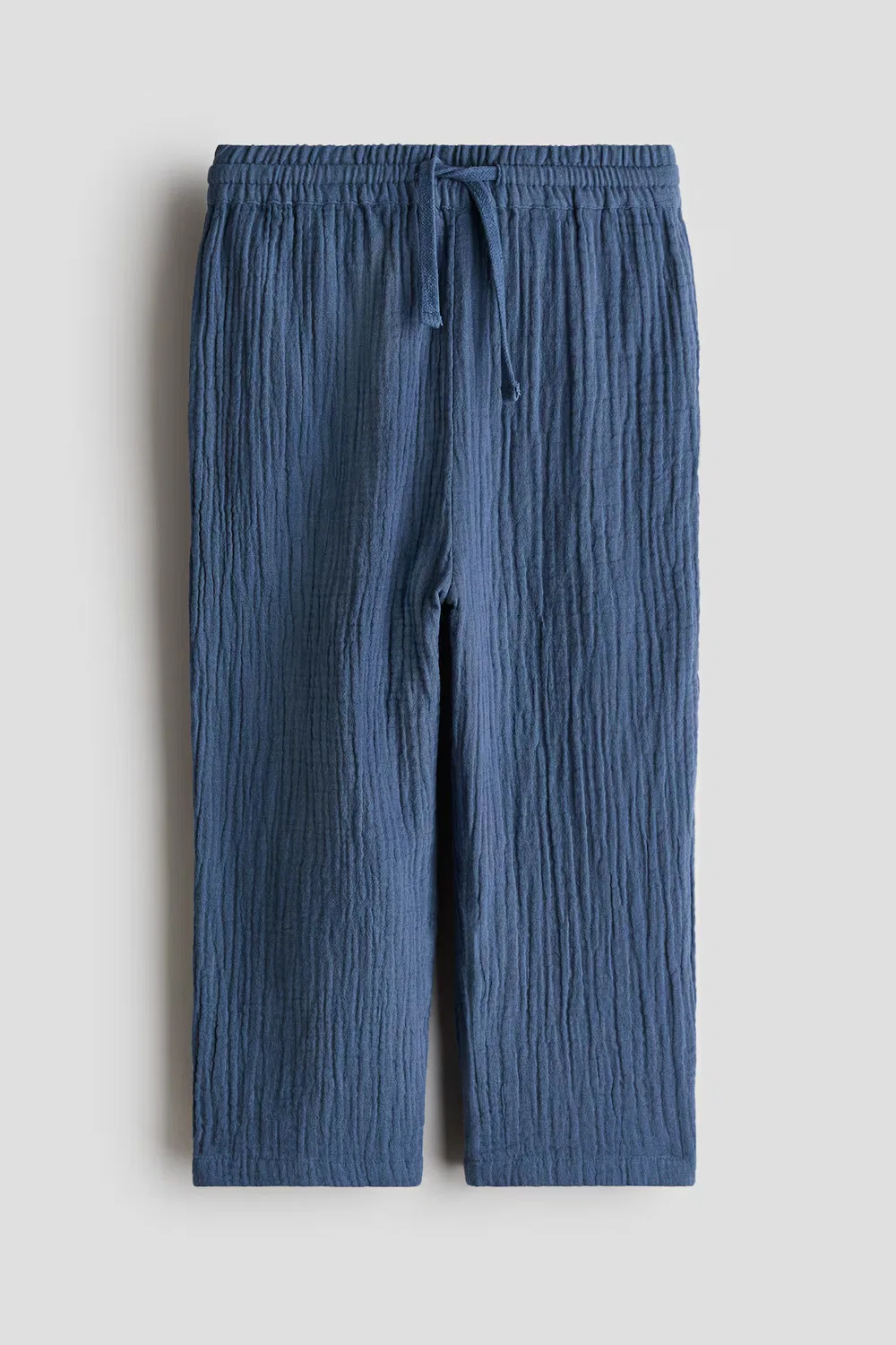 Спортивные штаны из хлопчатобумажной ткани H&M, Marineblau