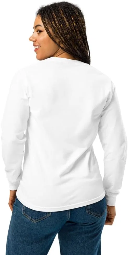 Мужская футболка с длинным рукавом с принтом VR Gamer 6014, White — фото 3