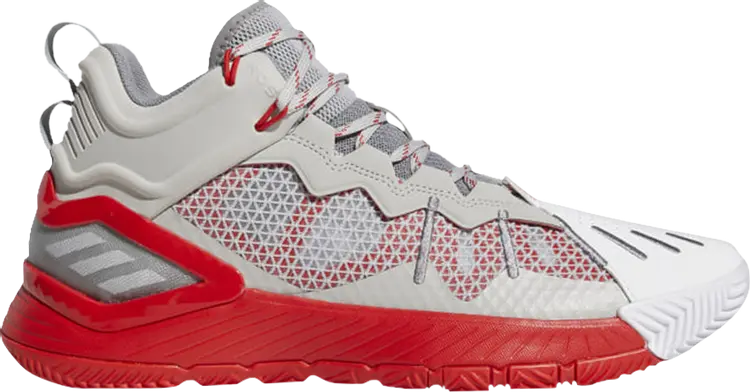 

Кроссовки Adidas D Rose Son of Chi 'Godspeed - Grey Vivid Red', серый