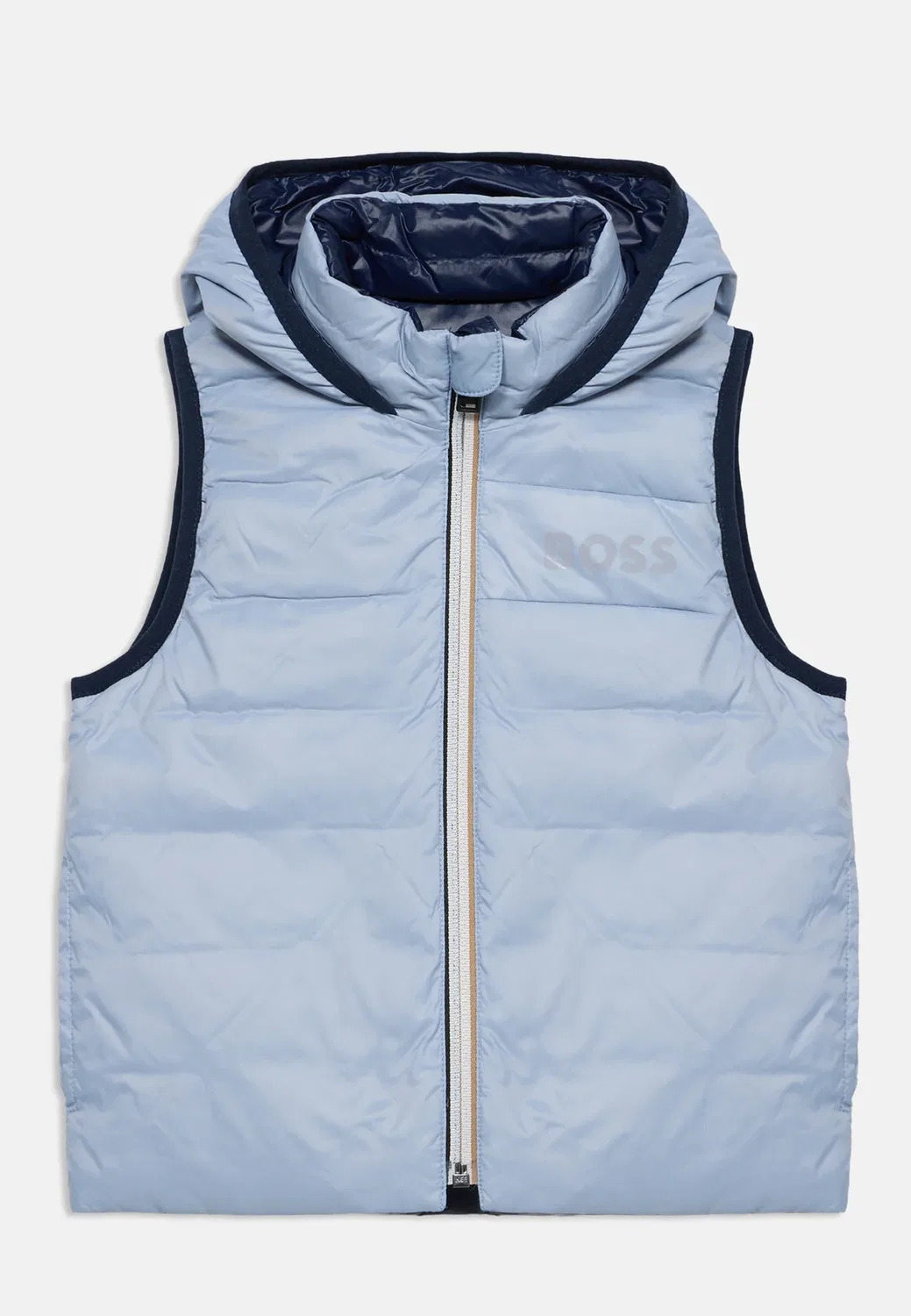 Двусторонний жилет для детей и подростков Boss Kidswear, Pale Blue — фото 3