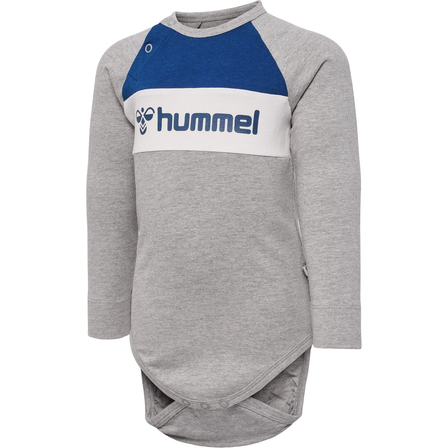 Детский боди с длинным рукавом Murphy Hummel, Grau — фото 2