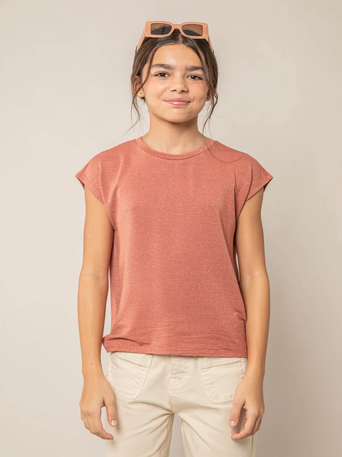 Рубашка Deeluxe LINA оранжевого цвета — фото 3