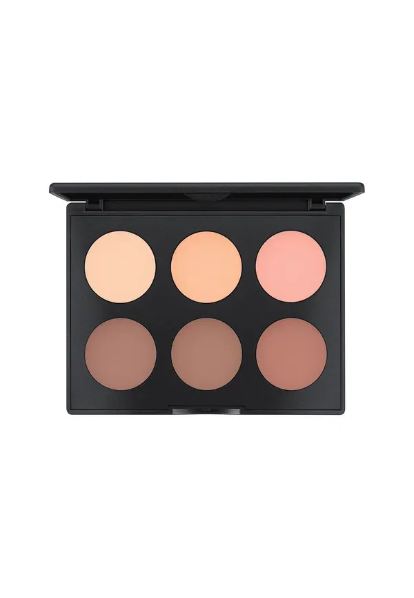 Палетка для контурирования и хайлайтинга Studio Fix Sculpt And Shape Contour Palette Mac, Light/Medium, 14.4 г, цвет light/medium