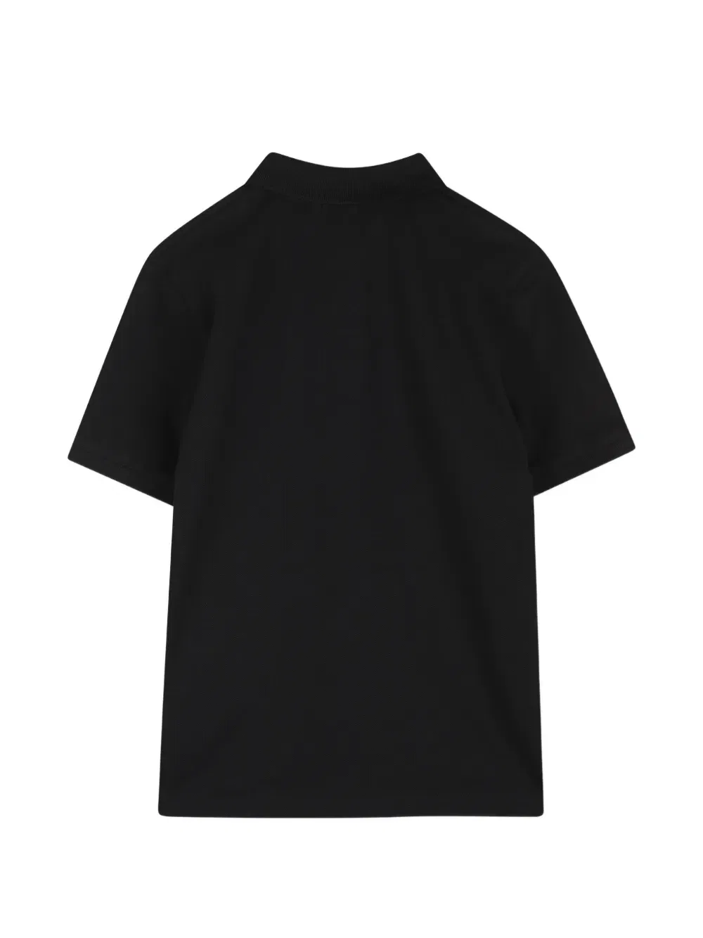 Полосатая рубашка поло с нашивкой-логотипом Boss Kidswear, черный — фото 2
